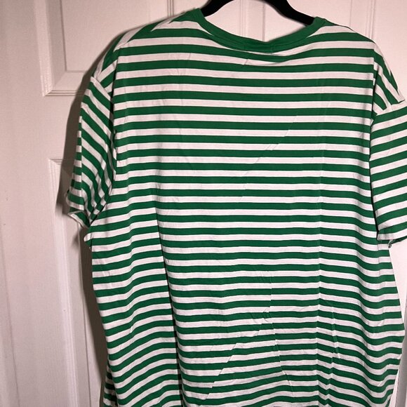 Polo Ralph Lauren Green/White Striped short sleeve T-Shirt, XXL - Picture 4 of 4